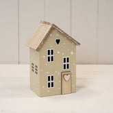 Sage Green Wooden House